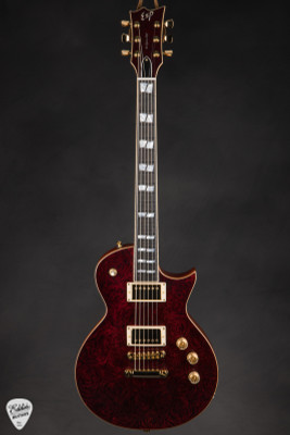 ESP USA Eclipse Electric Guitar in Red Rose Marble