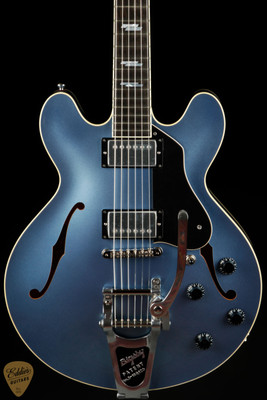 2024 - Collings I-35 LC Deluxe Custom Inlay/ThroBaks/Bigsby - Pelham Blue (pre-owned)