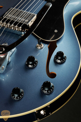 2024 - Collings I-35 LC Deluxe Custom Inlay/ThroBaks/Bigsby - Pelham Blue (Pre-Owned)