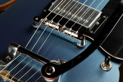 2024 - Collings I-35 LC Deluxe Custom Inlay/ThroBaks/Bigsby - Pelham Blue (Pre-Owned)