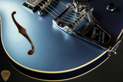 2024 - Collings I-35 LC Deluxe Custom Inlay/ThroBaks/Bigsby - Pelham Blue (Pre-Owned)