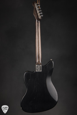 James Trussart Steelmaster - Antique Silver Snake Skin Engraved Black/NAMM Instrument