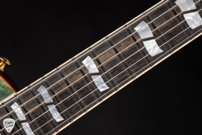 Paul Reed Smith Eddie’s Guitars Wood Library Special Semi-Hollow Figured Maple Neck Electric Guitar in Blood Orange Smokeburst