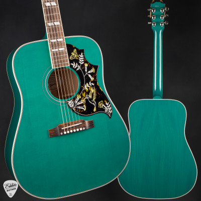 Gibson Hummingbird Standard Seafoam Green 4.11 #20066062 - Eddie's