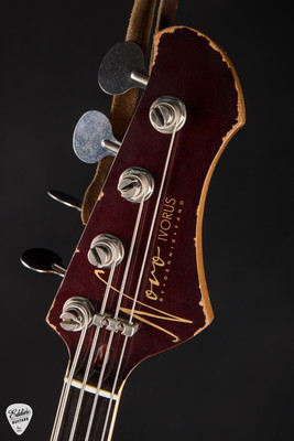 Novo Ivorus Bass Fretless - Mayan Burst #26122