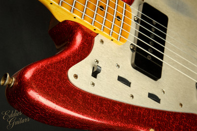 Used - Fender Custom Shop LTD Custom Jazzmaster Relic - Red Sparkle