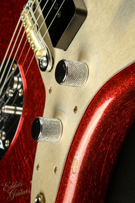 Used - Fender Custom Shop LTD Custom Jazzmaster Relic - Red Sparkle