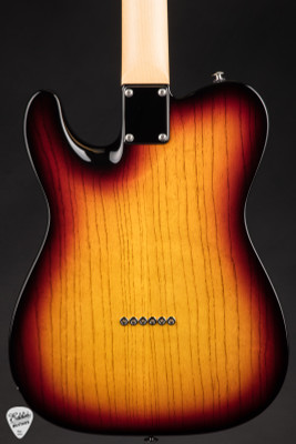 Paul Reed Smith Eddie’s Guitars Wood Library Special Semi-Hollow Figured Maple Neck Electric Guitar in Blood Orange Smokeburst