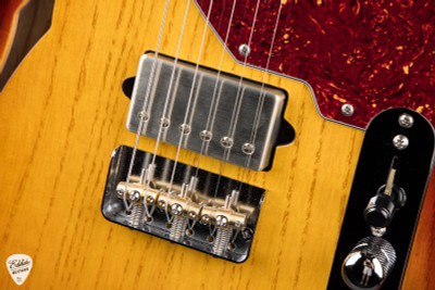 Paul Reed Smith Eddie’s Guitars Wood Library Special Semi-Hollow Figured Maple Neck Electric Guitar in Blood Orange Smokeburst