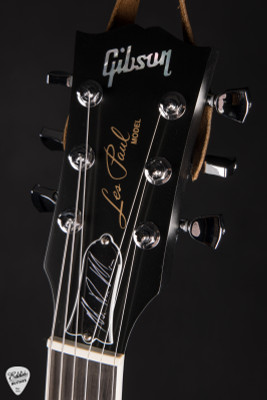 Gibson Mark Morton Les Paul Modern Quilt - Translucent Ebony Burst Satin 8.8 #225450331