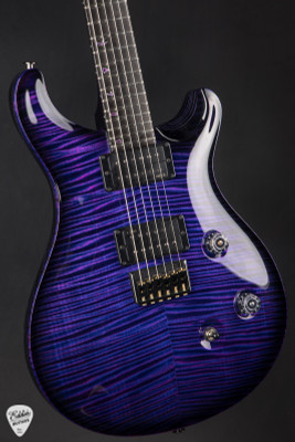PRS Private Stock Custom 24 Curly Maple Replicant Purple Smokeburst Electric guitar