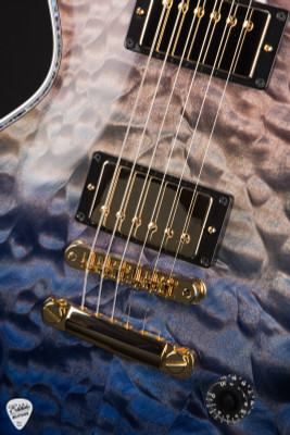 Gibson Custom Shop PSL Les Paul Ultima "Tree of Life" Transparent Geode electric guitar