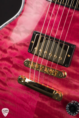 Gibson Custom Shop PSL Les Paul Ultima "Tree of Life" Chablis Pink electric guitar