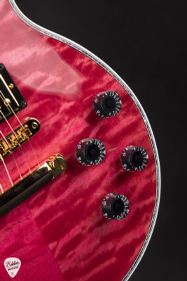 Gibson Custom Shop PSL Les Paul Ultima "Tree of Life" Chablis Pink electric guitar