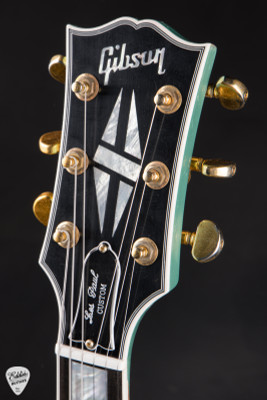 Gibson Custom Shop PSL Murphy Lab Les Paul Custom Heavy Aged Inverness Green electric guitar