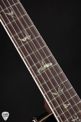 PRS Eddie's Guitars Wood Library McCarty 594 Singlecut Blood Orange Smokeburst Electric Guitar