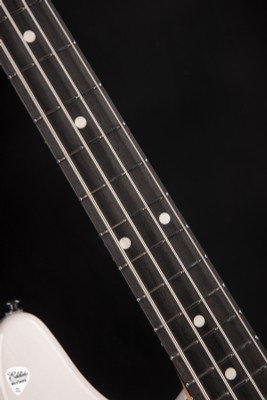 Ernie Ball Music Man Tim Commerford Passive StingRay Bass Guitar in Fight Night White