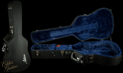 Case for Atkin Essential OM Pre-War Shade Top Heavy Aged Acoustic Guitar with Baked Adirondack Spruce & Honduran Mahogany