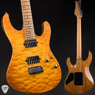 Suhr Modern Quilt Roasted - Honey Amber Burst - Eddie's Guitars