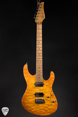 Suhr Modern Quilt Roasted - Honey Amber Burst - Eddie's Guitars