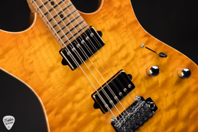Suhr Modern Quilt Roasted - Honey Amber Burst - Eddie's Guitars