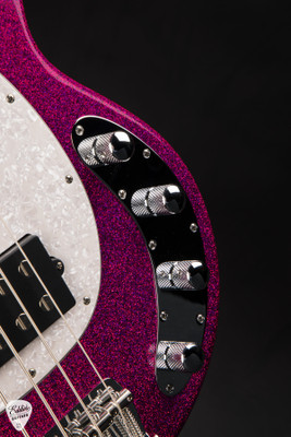 Ernie Ball Music Man StingRay Special H - Soda Pink Sparkle bass guitar
