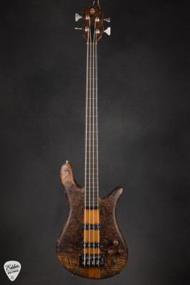 Spector NS-2 4 String Neck Thru Fretless - Walnut Burl & Black Walnut bass guitar
