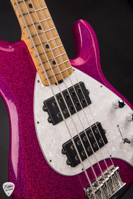 Ernie Ball Music Man StingRay 5 Special HH - Soda Pink Sparkle