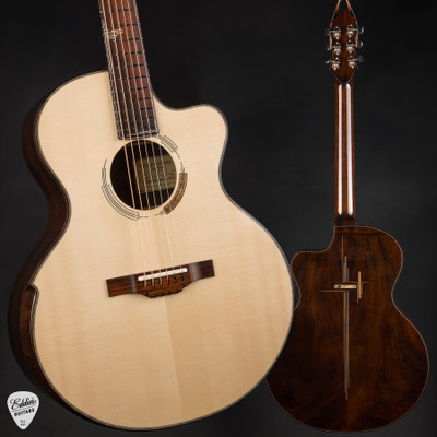 Bryan Galloup G6.C Acoustic Guitar with Italian Spruce & Brazilian Rosewood