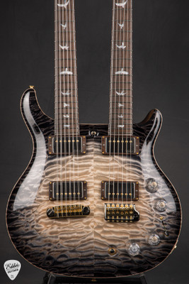 PRS Private Stock #12141 Brazilian Custom 22/12 String Double Neck - Frostbite Glow #415199