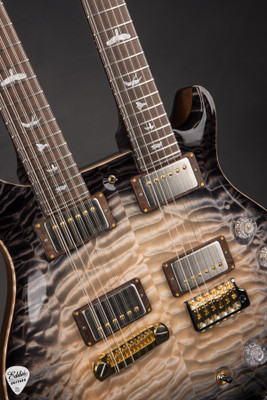 PRS Private Stock #12141 Brazilian Custom 22/12 String Double Neck - Frostbite Glow #415199