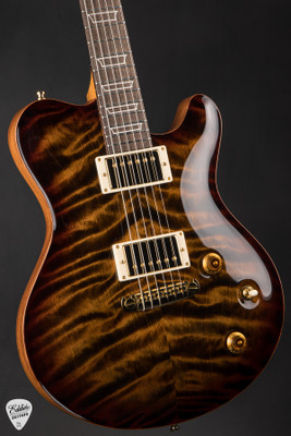 Nik Huber Redwood - Tiger Eye Burst electric guitar