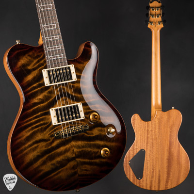 Nik Huber Redwood - Tiger Eye Burst electric guitar