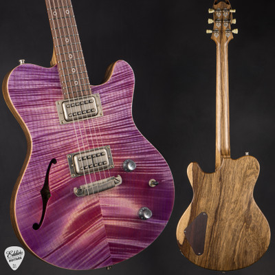 Nik Huber Surfmeister - Purple Burst electric guitar