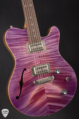 Nik Huber Surfmeister - Purple Burst electric guitar
