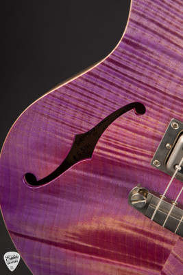 Nik Huber Surfmeister - Purple Burst electric guitar