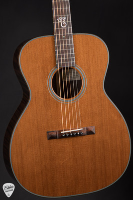 Santa Cruz OM Custom – Fort Ross Chapel Redwood & Brazilian Rosewood Acoustic Guitar