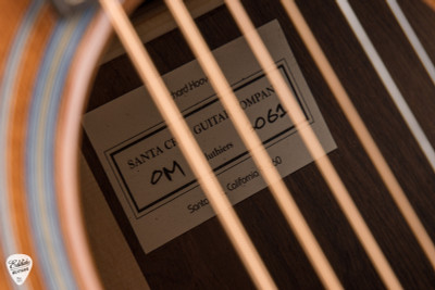 Santa Cruz OM Custom – Fort Ross Chapel Redwood & Brazilian Rosewood Acoustic Guitar