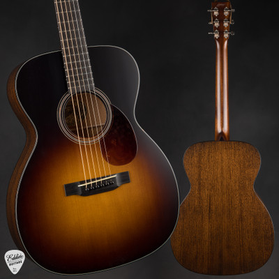 Collings OM1A Hill Country Sunburst Acoustic Guitar with Adirondack Spruce & Honduran Mahogany