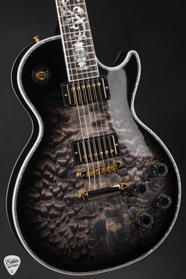 Gibson Custom Shop PSL Les Paul Ultima "Tree of Life" Cobra Burst electric guitar