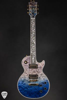 Gibson Custom Shop PSL Les Paul Ultima "Tree of Life" Transparent Geode electric guitar