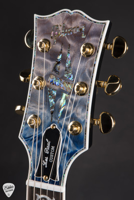 Gibson Custom Shop PSL Les Paul Ultima "Tree of Life" Transparent Geode electric guitar