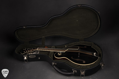 Case for Collings MF Deluxe Mandolin Black Top with Adirondack Spruce & Flamed Maple