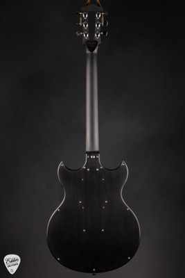 Woodrite Alumirite Matt Pike Signature Warlord Black Satin Anodized electric guitar