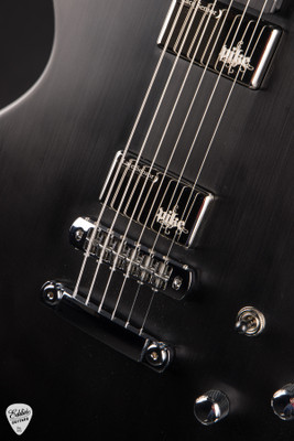 Woodrite Alumirite Matt Pike Signature Warlord Black Satin Anodized electric guitar