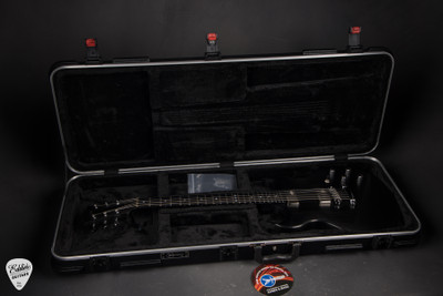 Woodrite Alumirite Matt Pike Signature Warlord Black Satin Anodized electric guitar