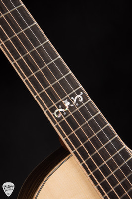 Huss & Dalton CM Custom Acoustic Guitar with Bearclaw Sitka Spruce & Zebrawood