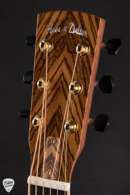 Huss & Dalton CM Custom Acoustic Guitar with Bearclaw Sitka Spruce & Zebrawood