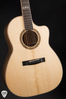 Huss & Dalton CM Custom - Bearclaw Sitka Spruce & Zebrawood #6470