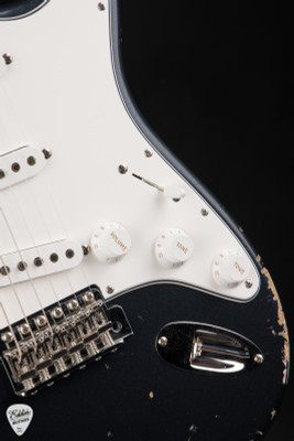 Fender Custom Shop Limited Edition 1965 Heavy Relic Stratocaster Mercedes Blue electric guitar